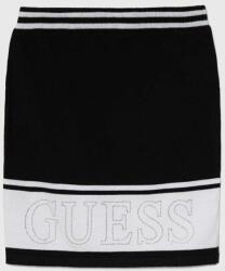 GUESS gyerek szoknya fekete, mini, egyenes, J4YD05 Z3GW0 - fekete 125-135