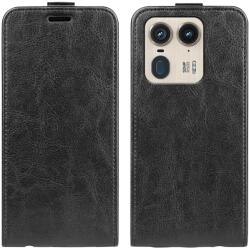  Husă rabatabilă pentru Motorola Edge 50 Ultra neagră
