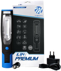 m-tech LED Műhely szerelőlámpa 15+1 LED tölthető(USB) - M-TECH