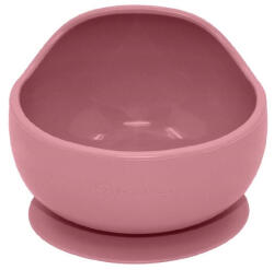  PETITE&MARS Szilikon tál tapadókoronggal TAKE&MATCH Dusty Rose 6m+