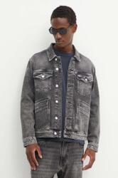 Tommy Jeans rövid kabát férfi, fekete, átmeneti, DM0DM19362 - fekete L
