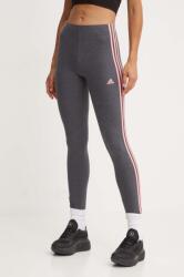 adidas legging Essentials szürke, női, nyomott mintás, IY4247 - szürke M