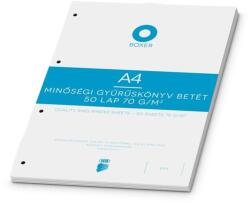 BOXER A4 kockás gyűrűskönyv betét (7490127001) - tintasziget