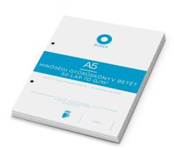 BOXER A5 kockás gyűrűskönyv betét (7490126001) - tintasziget