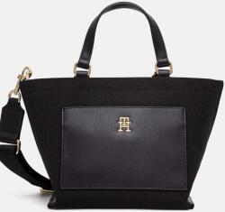 Tommy Hilfiger kézitáska fekete, AW0AW16705 - fekete Univerzális méret