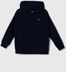 Adidas gyerek felső HOODIE sötétkék, sima, kapucnis, IX6843 - sötétkék 128