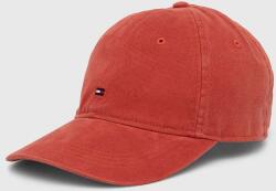 Tommy Hilfiger pamut baseball sapka narancssárga, sima, AM0AM12531 - narancssárga Univerzális méret
