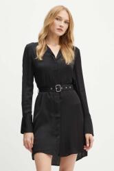 GUESS ruha GRACE fekete, mini, harang alakú, W4YK0E WGFU2 - fekete S