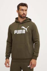 PUMA felső zöld, férfi, nyomott mintás, kapucnis - zöld S