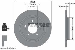 TEXTAR Disc frana TEXTAR PRO 92293103 (92293103)