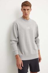Adidas pamut melegítőfelső All SZN szürke, férfi, melange, IY4151 - szürke M