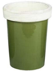 Esschert Design Terrakotta virágtartó, olivazöld (EL069-OZ) - kertesotthonbolt