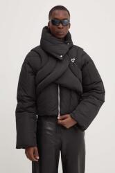 Heliot Emil pehelydzseki fekete, téli, oversize, HE. W. 02.073. BLK01 - fekete L