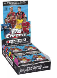 Topps 2021-22 Topps Chrome Bundesliga Soccer HOBBY Box - focis kártya doboz