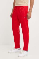 Adidas melegítőnadrág piros, sima, IX9629 - piros XL