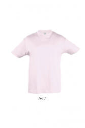 SOL'S Gyerek póló SOL'S SO11970 Sol'S Regent Kids - Round neck T-Shirt -6A, Pale Pink