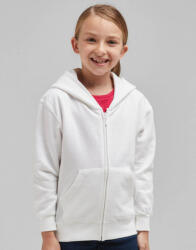 SG Lighting Gyerek kapucnis hosszú ujjú pulóver SG Kids' Zip Hood 152 (11-12/2XL), Fekete