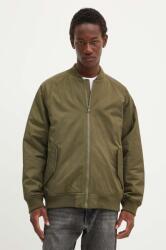 Levi's bomber dzseki férfi, zöld, téli, oversize, A4418 - zöld L