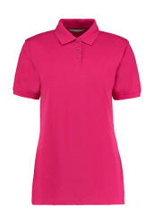 Kustom Kit Női rövid ujjú galléros póló Kustom Kit Ladies' Classic Fit Polo Superwash 60º 4XL, Málna