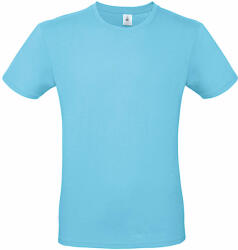 B and C Csomag akciós póló (minimum 3 db) Férfi rövid ujjú póló B&C #E150 T-Shirt -2XL, Türkizkék