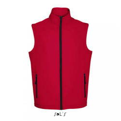 SOL'S Férfi Softshell SOL'S SO02887 Sol'S Race Bw Men - Softshell Bodywarmer -3XL, Pepper Red