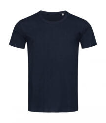 Stedman Férfi rövid ujjú póló Stedman Ben Crew Neck 3XL, Marina kék