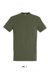 SOL'S Csomag akciós póló (min. 5 db) Férfi póló SOL'S SO11500 Sol'S Imperial - Környakú póló -3XL, Dark Khaki