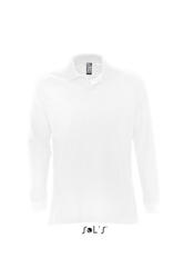 SOL'S Férfi galléros póló SOL'S SO11328 Sol'S Star - Men'S polo Shirt -S, White