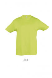SOL'S Gyerek póló SOL'S SO11970 Sol'S Regent Kids - Round neck T-Shirt -10A, Apple Green