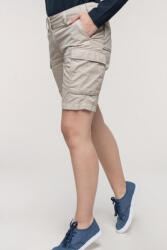 Kariban Női rövid nadrág Kariban KA756 Ladies' Lightweight Multipocket Bermuda Shorts -34, Light Charcoal