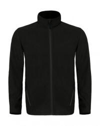 B&C Collection Férfi hosszú ujjú polár B and C Coolstar/men Fleece Full Zip XL, Fekete