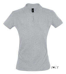SOL'S Női galléros póló SOL'S SO11347 Sol'S perfect Women - polo Shirt -L, Grey Melange