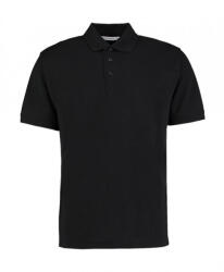 Kustom Kit Férfi rövid ujjú galléros póló Kustom Kit Men's Classic Fit Polo Superwash 60º XL, Fekete