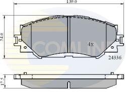 COMLINE set placute frana, frana disc COMLINE - centralcar - 122,41 RON