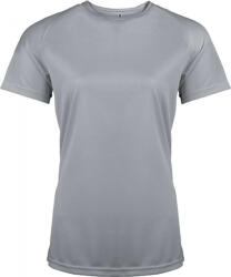 Proact Női póló Proact PA439 Ladies' Short-Sleeved Sports T-Shirt -L, Fine Grey