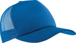K-UP Uniszex sapka K-UP KP111 Trucker Mesh Cap - 5 panels -Egy méret, Royal Blue