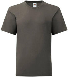 Fruit of the Loom Csomag akciós póló (minimum 3 db) Gyerek rövid ujjú póló Fruit of the Loom Kids' Iconic 150 T -152 (12-13), Világos grafitszürke