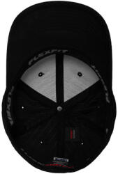 Flexfit Uniszex Sapka Flexfit Pinstripe Cap -L/XL, Fekete/Fehér