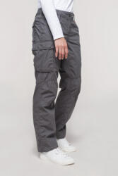 Kariban Női nadrág Kariban KA746 Ladies' Lightweight Multipocket Trousers -44, Light Charcoal