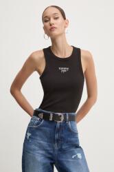 Tommy Jeans top női, fekete, DW0DW18408 - fekete M