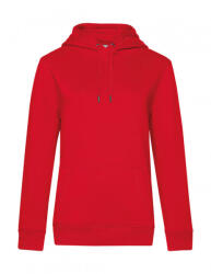B&C Collection Női kapucnis hosszú ujjú pulóver B and C QUEEN Hooded /women XL, Piros