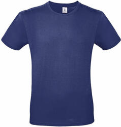 B and C Férfi rövid ujjú póló B&C #E150 T-Shirt -M, Elektromos kék