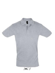 SOL'S Férfi galléros póló SOL'S SO11346 Sol'S perfect Men - polo Shirt -M, Grey Melange