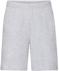 Fruit of the Loom Uniszex Tréningnadrág Rövid Fruit of the Loom Lightweight Shorts - L, Heather szürke