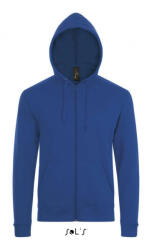 SOL'S Uniszex kapucnis pulóver SOL'S SO01714 Sol'S Stone - Zip Hoodie -XL, Royal Blue