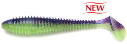 Keitech Swing Impact FAT 2, 8" / PAL#06 - Violet Lime Belly gumihal