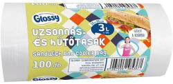Nylon zacskó 25 x 35 cm 100 db/csomag uzsonnás rollos (K-11121-0024) - tonerklinika