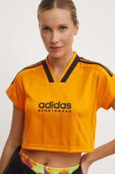 adidas t-shirt Tiro női, narancssárga, IZ2089 - narancssárga M