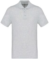 Kariban Tricou polo barbati, bumbac 100%, Kariban KA254, ash heather (ka254ash)