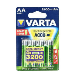 VARTA R6 újratölthető AA elem 2100 mAh - 4 db